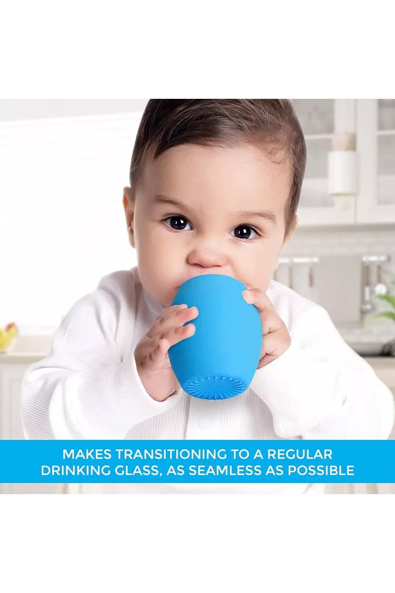 Silicone Baby Cup Set 2 Piece, Alternate, color, Dark Blue