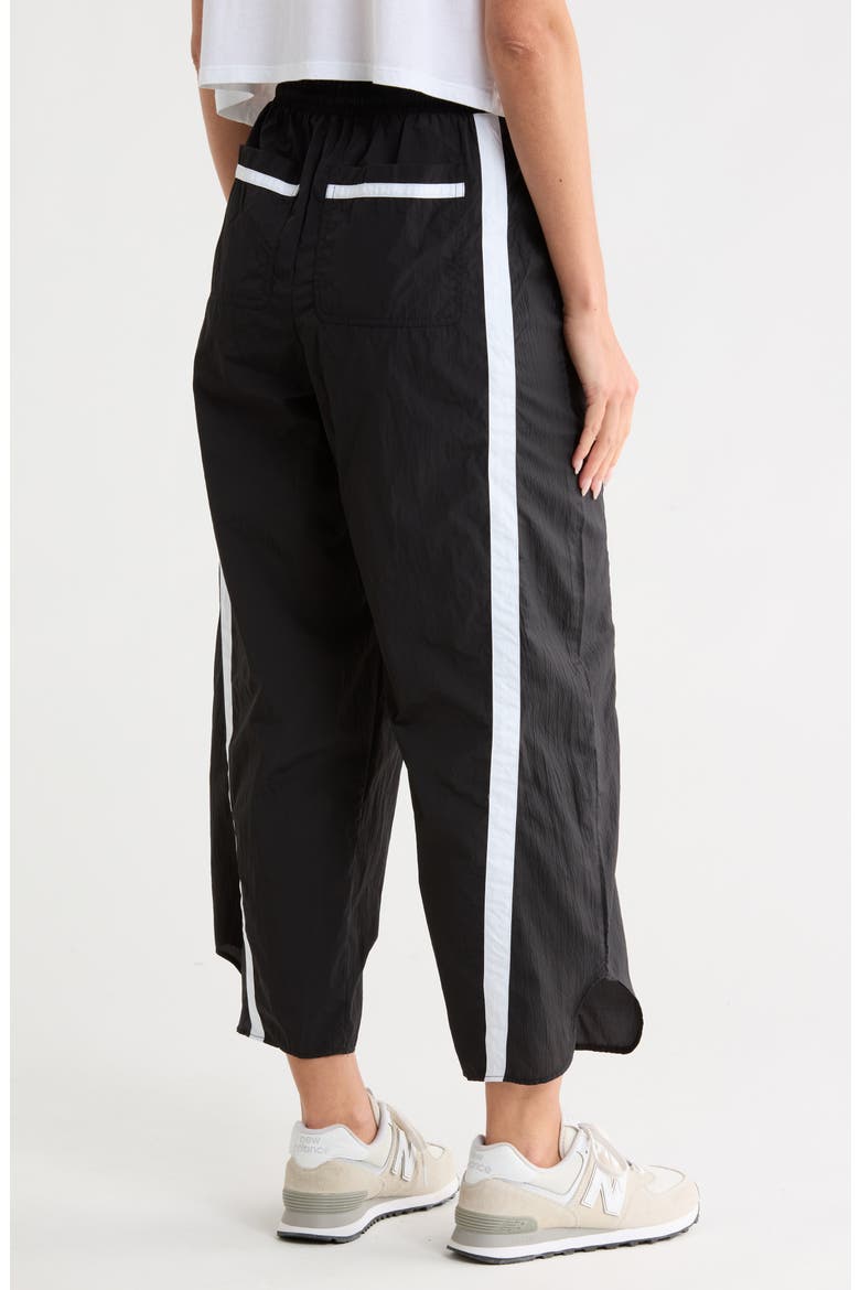 Whitney Woven Pants, Alternate, color, RICH BLACK/BRIGHT WHITE