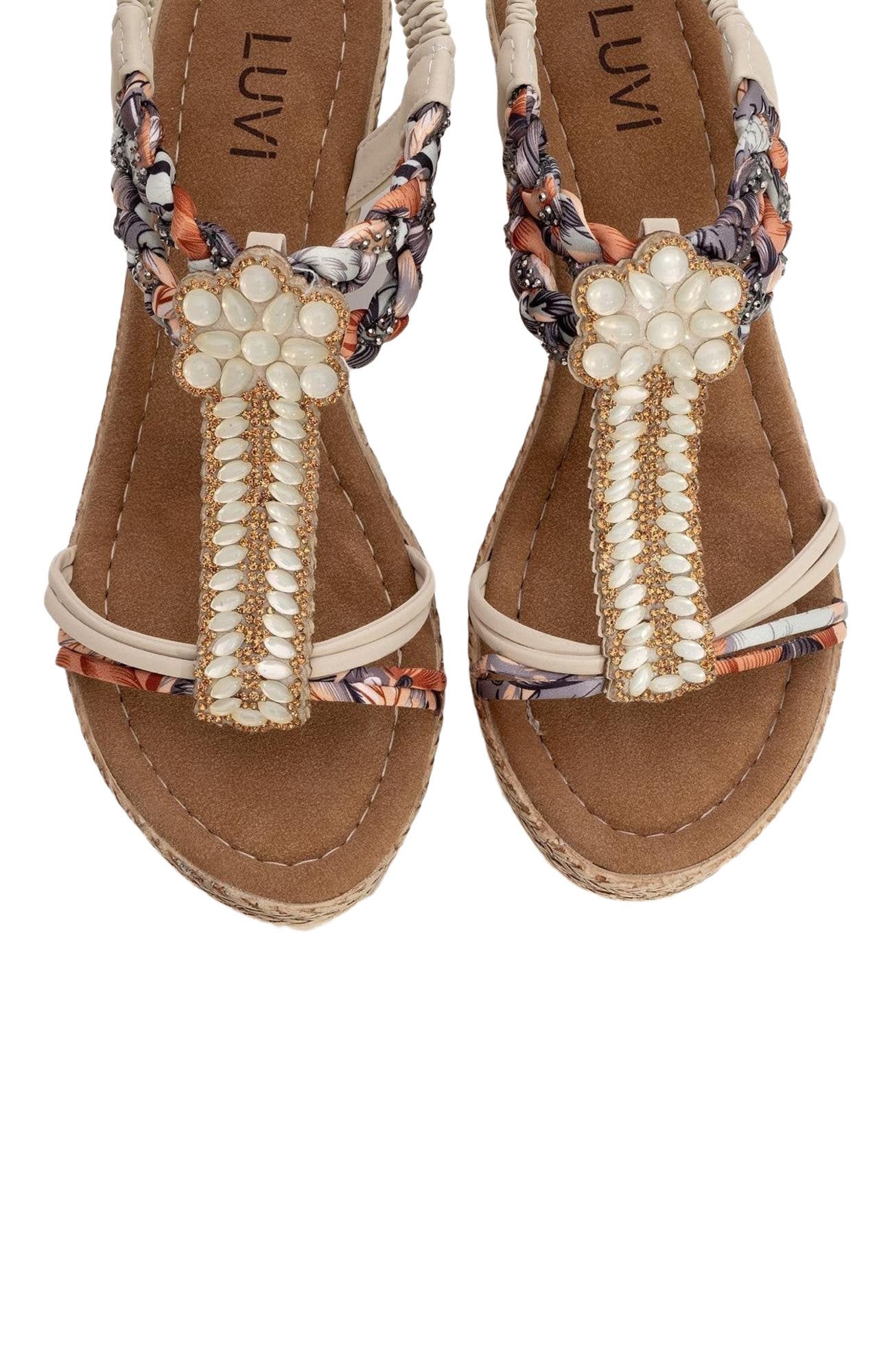 Prologue Shoes Sogno Rhinestone Espadrille Sandal, Alternate, color, 