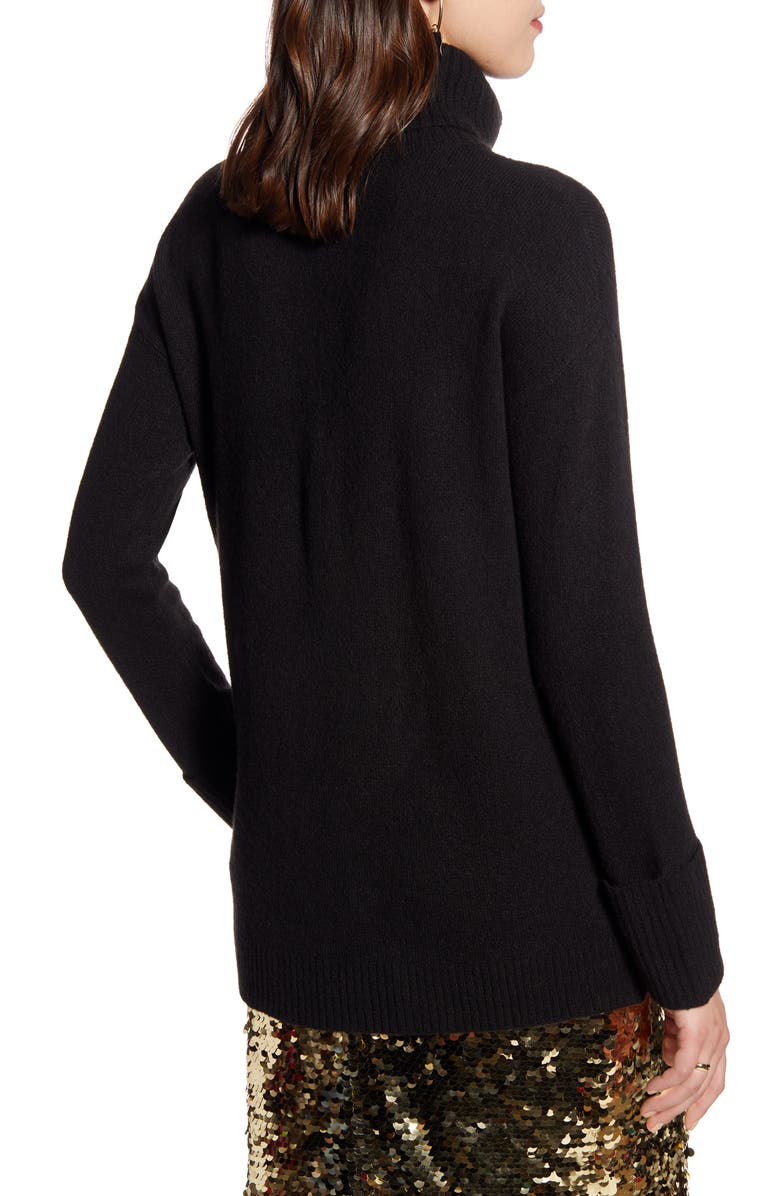 Halogen<sup>®</sup> Turtleneck Sweater, Alternate, color,