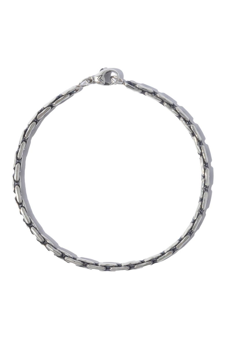 Men's Vance Chain Bracelet, Main, color, SILVER