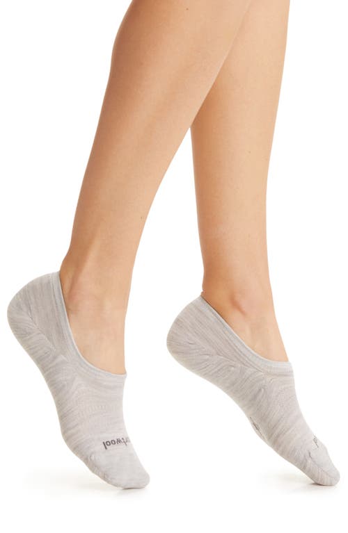 Smartwool Everyday Merino Wool Blend No-show Socks In Ash
