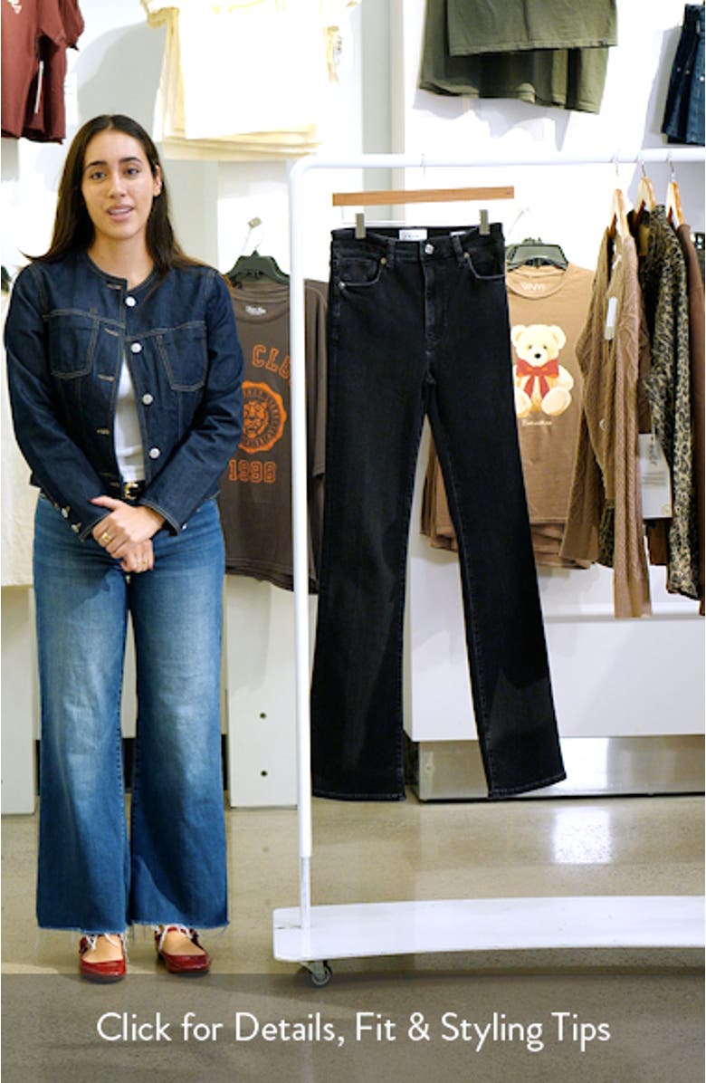 The Reboot High Waist Bootcut Jeans, sales video thumbnail