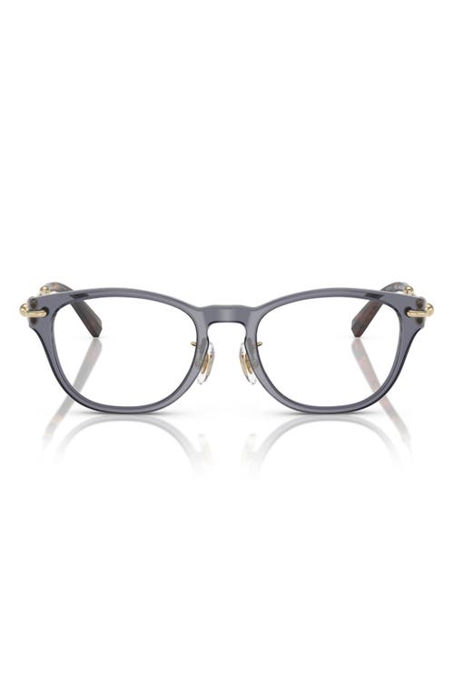 Tiffany & Co . 48mm Small Pillow Optical Glasses In Violet