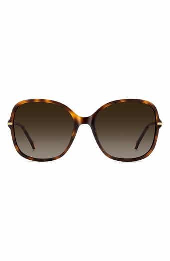 58mm Gradient Square Sunglasses