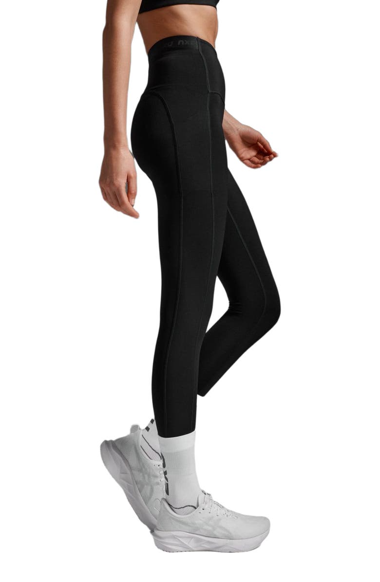 2XU Form Stash Hi-Rise Comp Tight, Alternate, color, Black