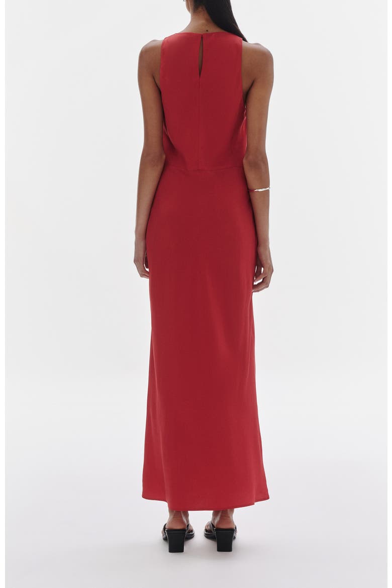 Tasha Tencel Dress, Alternate, color, Vermillion