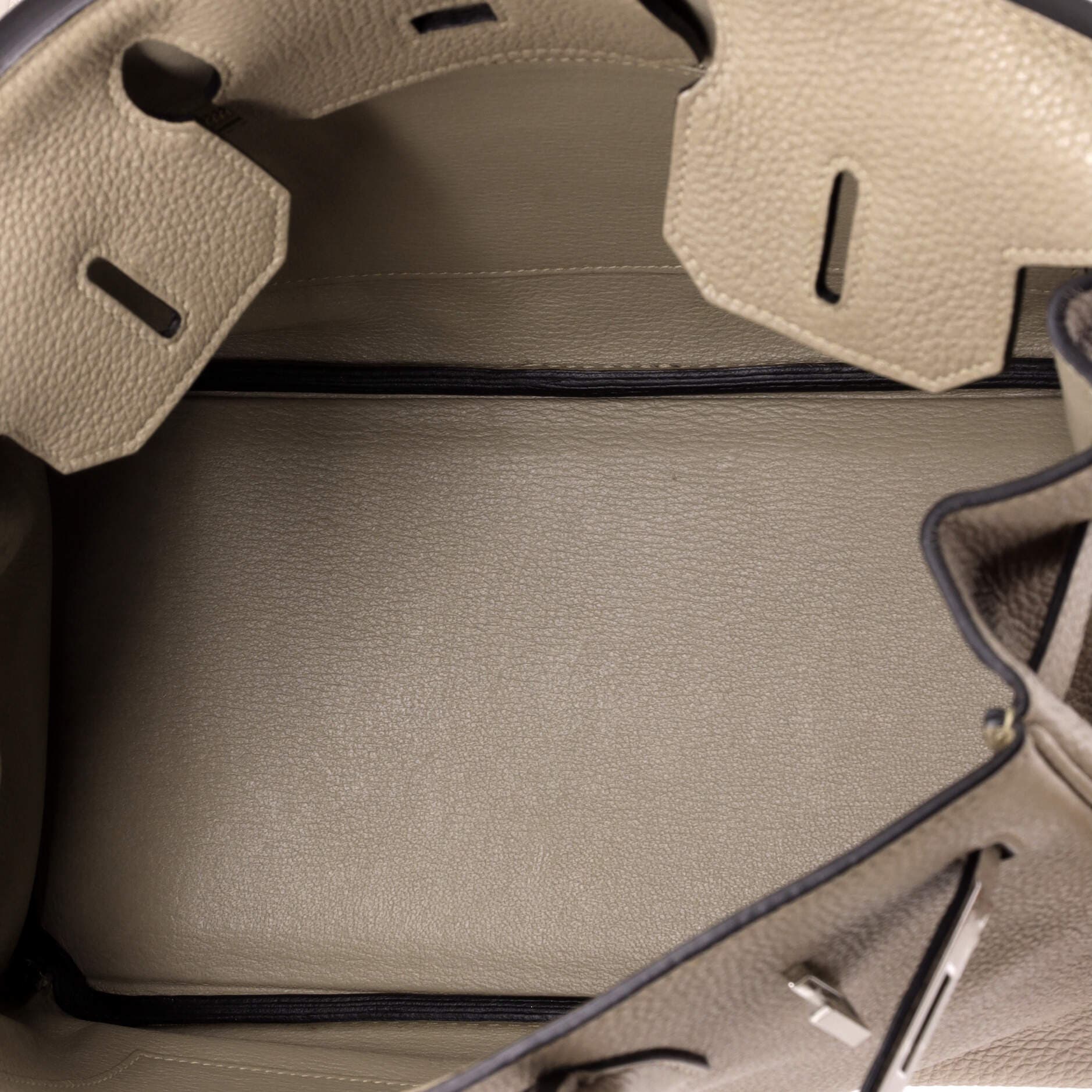 Pre-Owned Hermes Birkin Handbag Grey Togo with Palladium Hardware 30, Alternate, color, Gris Tourterelle