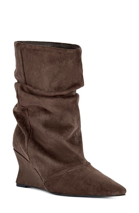 Alissa Slouchy Wedge Bootie