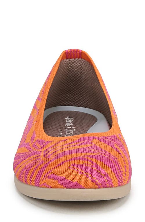 Bzees Women's Kit 2 Washable Round Toe Ballerina Flats In Pink Knit