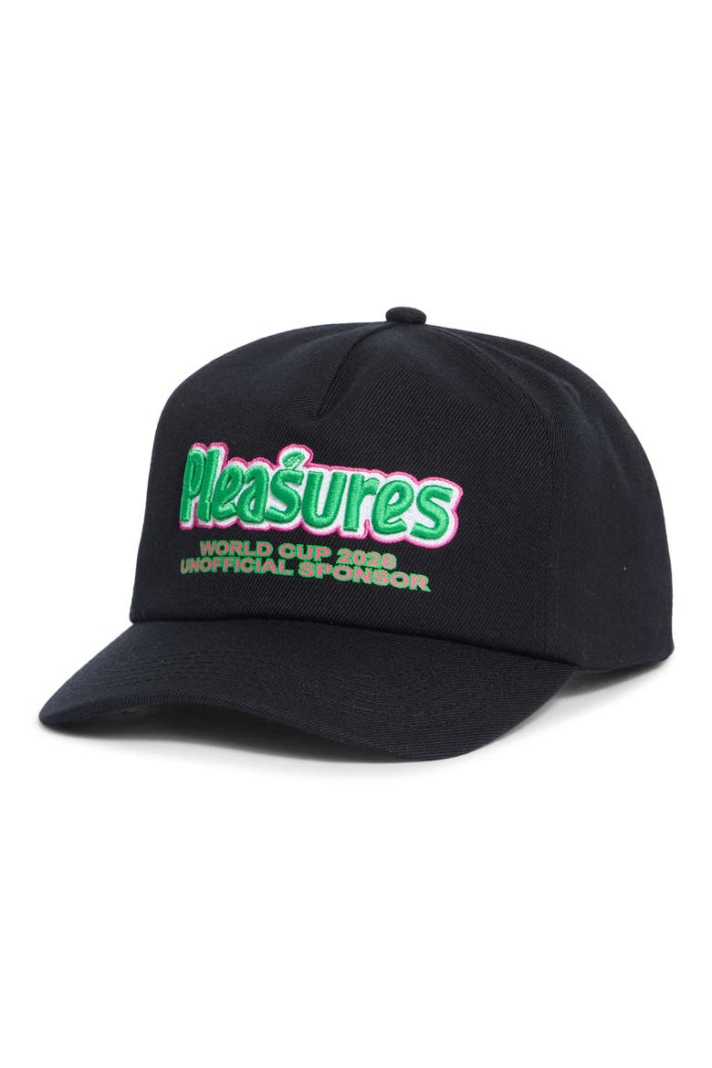 Sponsor Wool Blend Snapback Baseball Cap, Main, color, BLACK