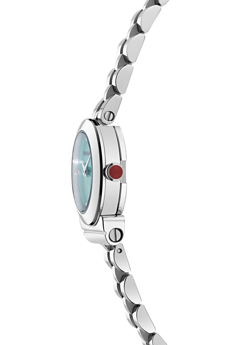 Gancini Bracelet Watch, 22.5mm, Alternate, color, STAINLESS STEEL