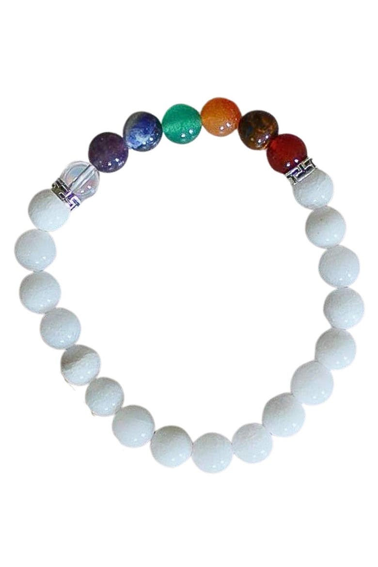 7 Chakra Crystal Healing Bracelet, Main, color, Multicolored