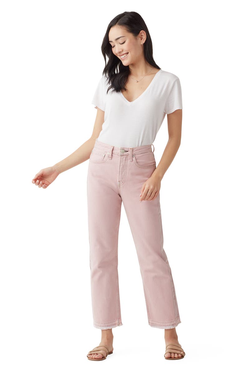 Splendid Kate V-Neck T-Shirt, Alternate, color, White