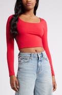 BP. Deep Scoop Crop Top