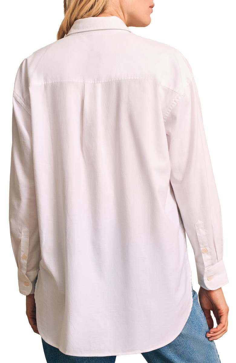 Faherty Organic Cotton Blend Oxford Button-Up Shirt, Alternate, color,