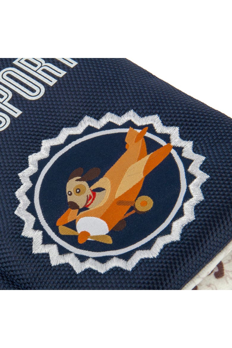 Globetrotter Collection, Pupster Passport Plush Dog Toy, Alternate, color, Multicolored