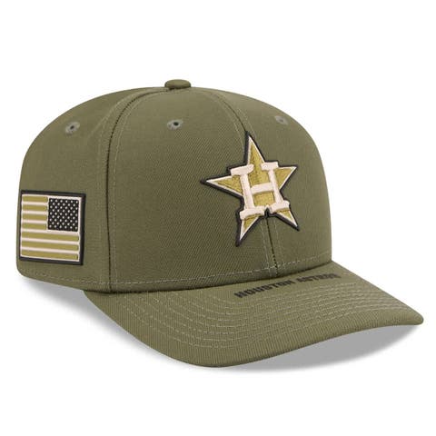 Men's New Era  Olive Houston Astros 2026 Armed Forces Day 9SEVENTY Adjustable Hat