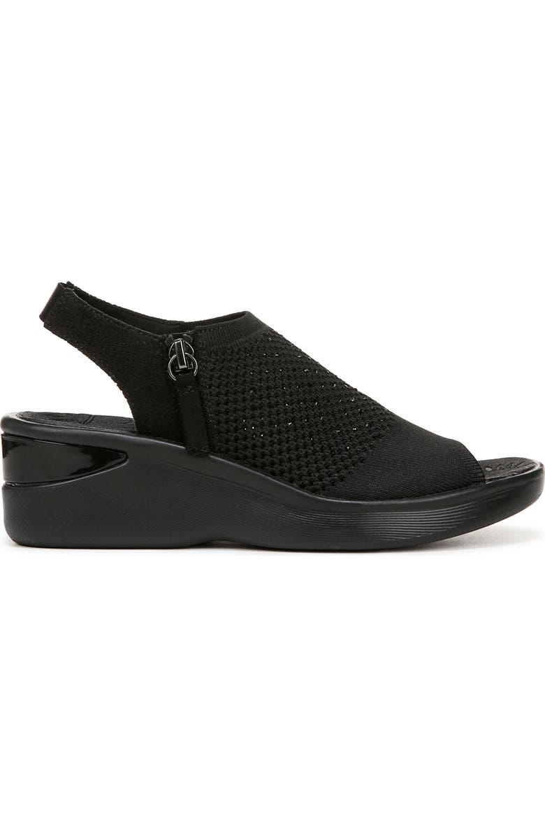 LifeStride Starlet Embellished Slingback Sandal, Alternate, color, Black