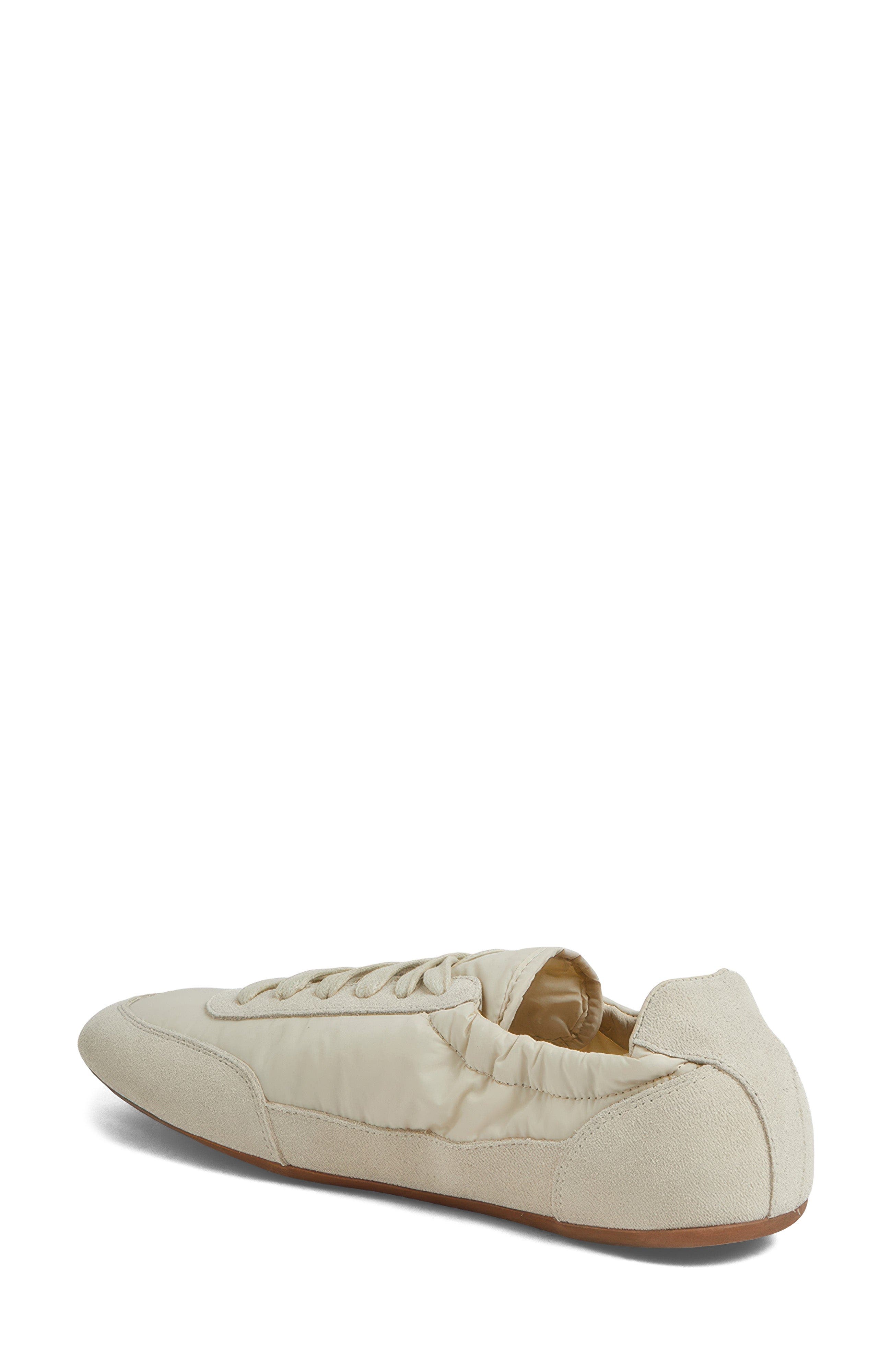 Brinkle Flat Sneaker, Alternate, color, VANILLA LEATHER