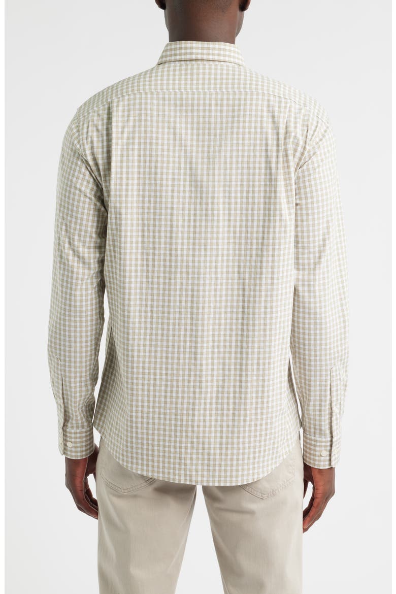 Westwood Plaid Button-Up Shirt, Alternate, color, HAZELNUT
