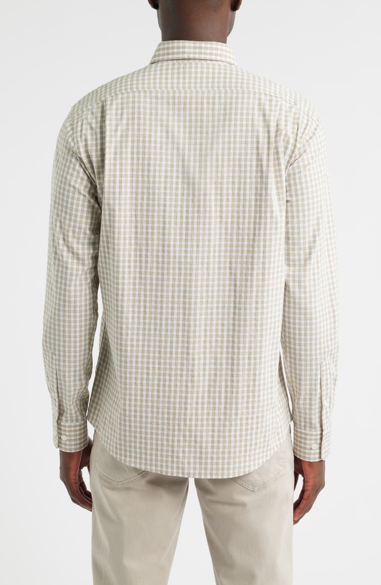 johnnie-O Westwood Plaid Button-Up Shirt, Alternate, color, Hazelnut