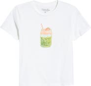 Junk Food Feelin Good Matcha Graphic T-Shirt