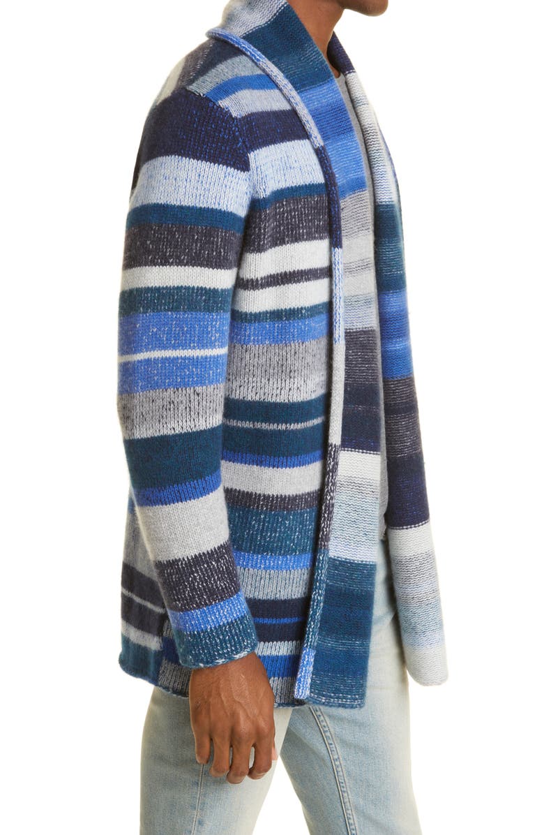 The Elder Statesman Italy Cashmere Smoking Jacket, Alternate, color,