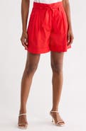 THE GREAT. The Pleated Trouser Shorts