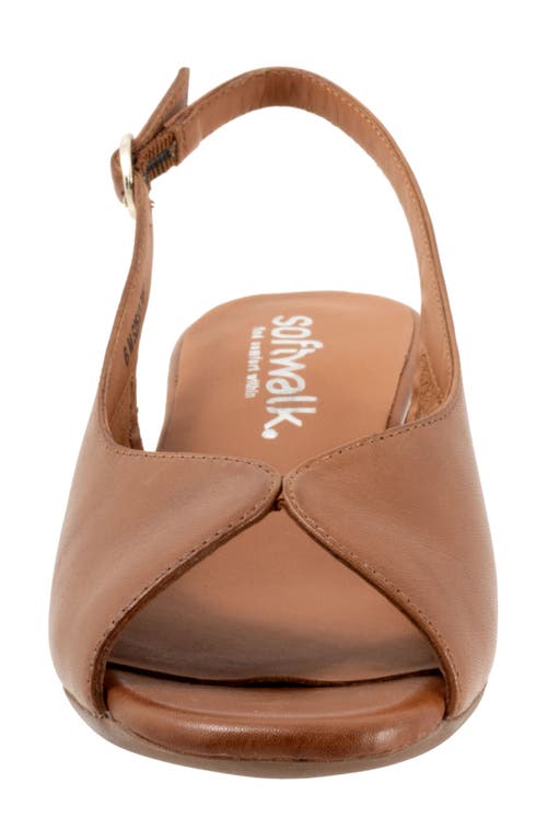 Softwalk ® Lakewood Slingback Sandal In Luggage