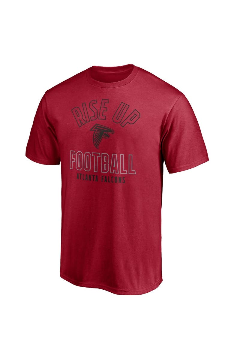 FANATICS Men's Fanatics Branded Red Atlanta Falcons Hometown Rise Up T-Shirt, Alternate, color, 