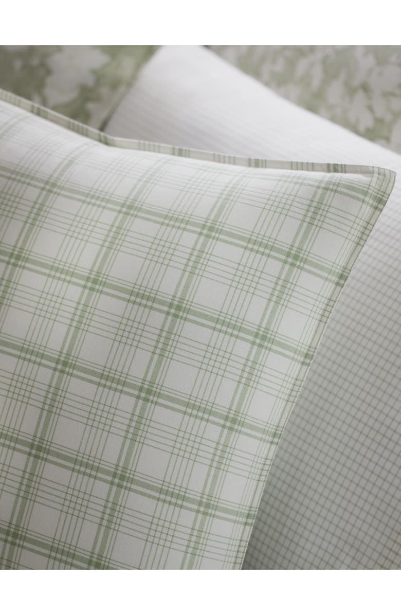Lauren Ralph Lauren Maisie Plaid Throw Pillow, Alternate, color, Green