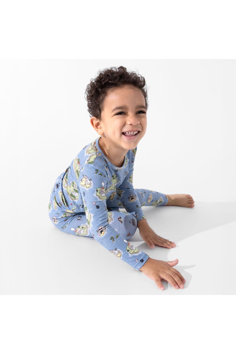 Kids' Pirate Cove Set of 2 Piece Pajamas, Alternate, color, Pirate Cove