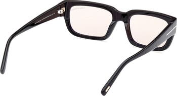Ezra 54mm Rectangular Sunglasses