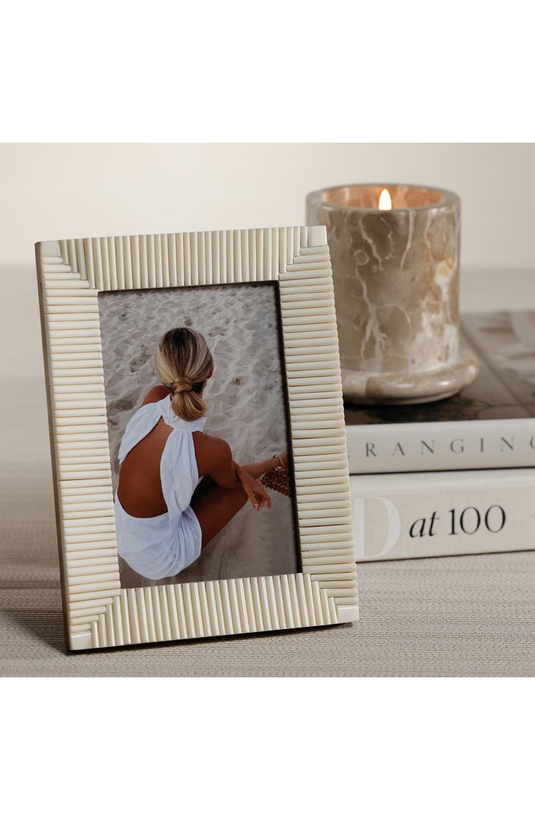 Zodax Nubia Ribbed 5.5 x 7.5 Photo Frame, Alternate, color,