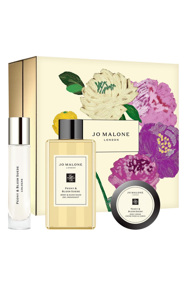 Jo Malone London<sup>™</sup> Peony & Blush Suede Trio, Main, color, 