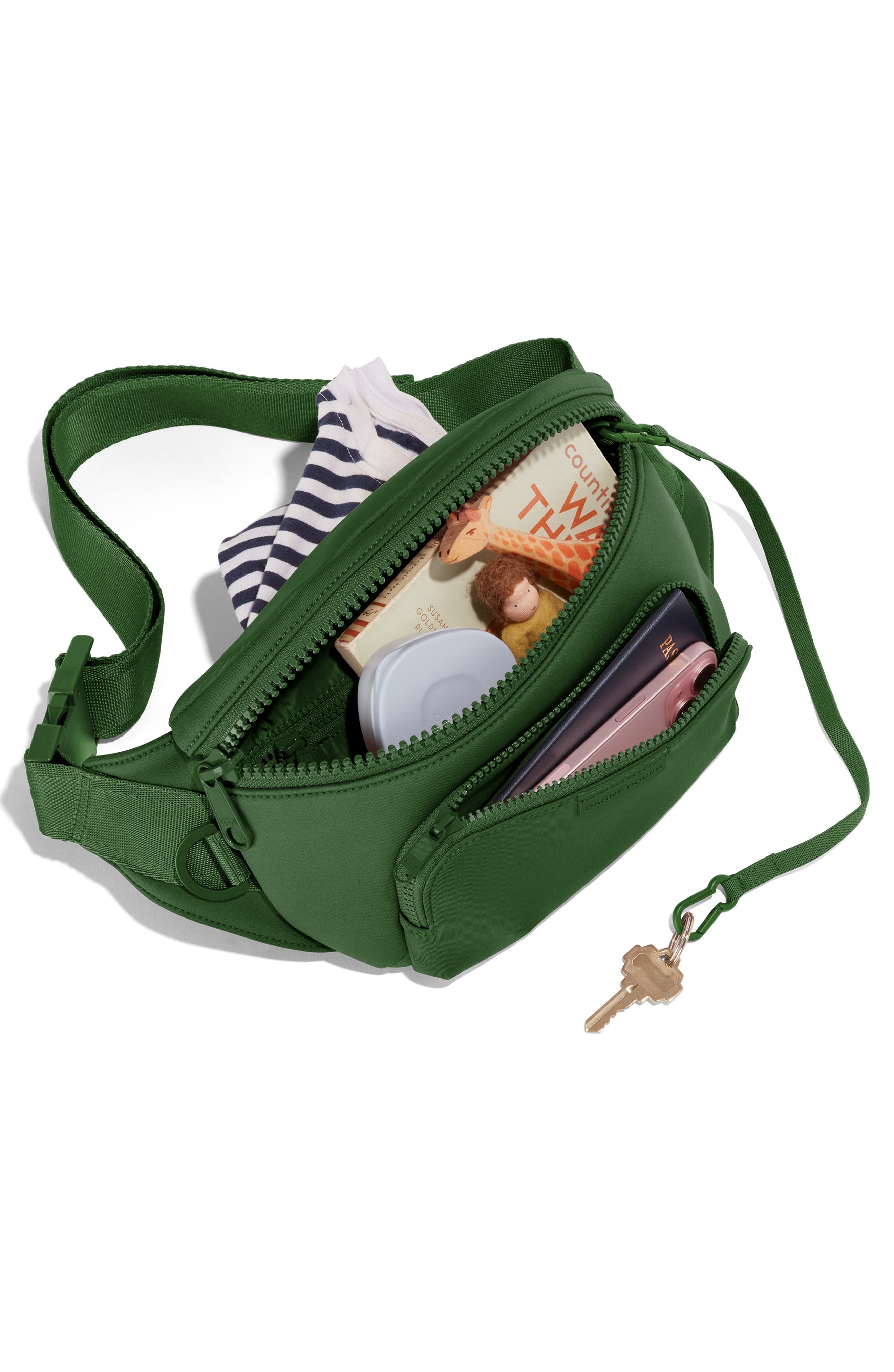 Dagne Dover Jax Large Neoprene Belt Bag, Alternate, color, 