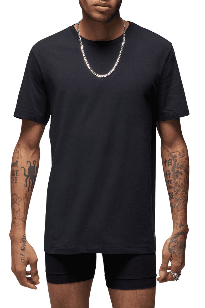 Flight 2-Pack Base Layer T-Shirts, Main, color, BLACK