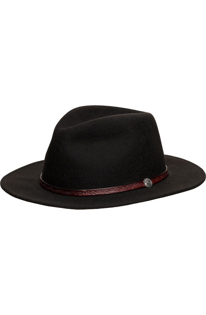 Stetson Cromwell Hat, Main, color, Black