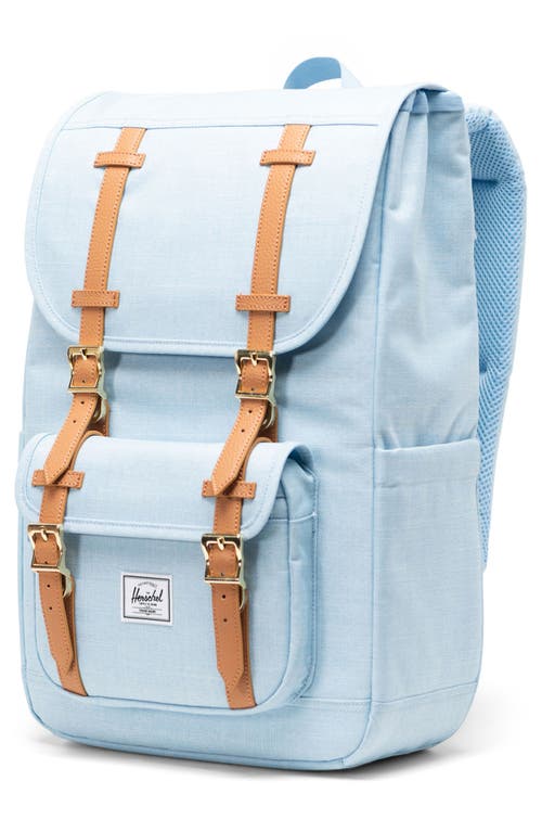 Herschel Supply Co . Little America Recycled Polyester Mid Backpack In Blue