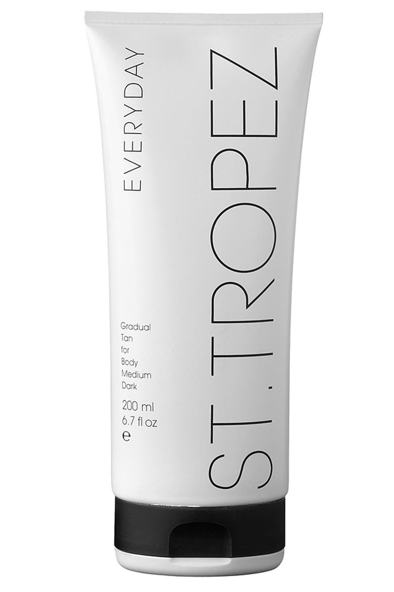 'Everyday' Gradual Tan for Body, Main, color, MEDIUM/ DARK