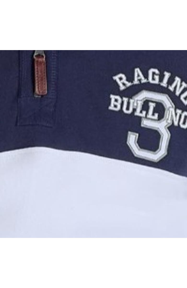 Raging Bull No 3. Quarter Zip Sweatshirt, Alternate, color, Navy