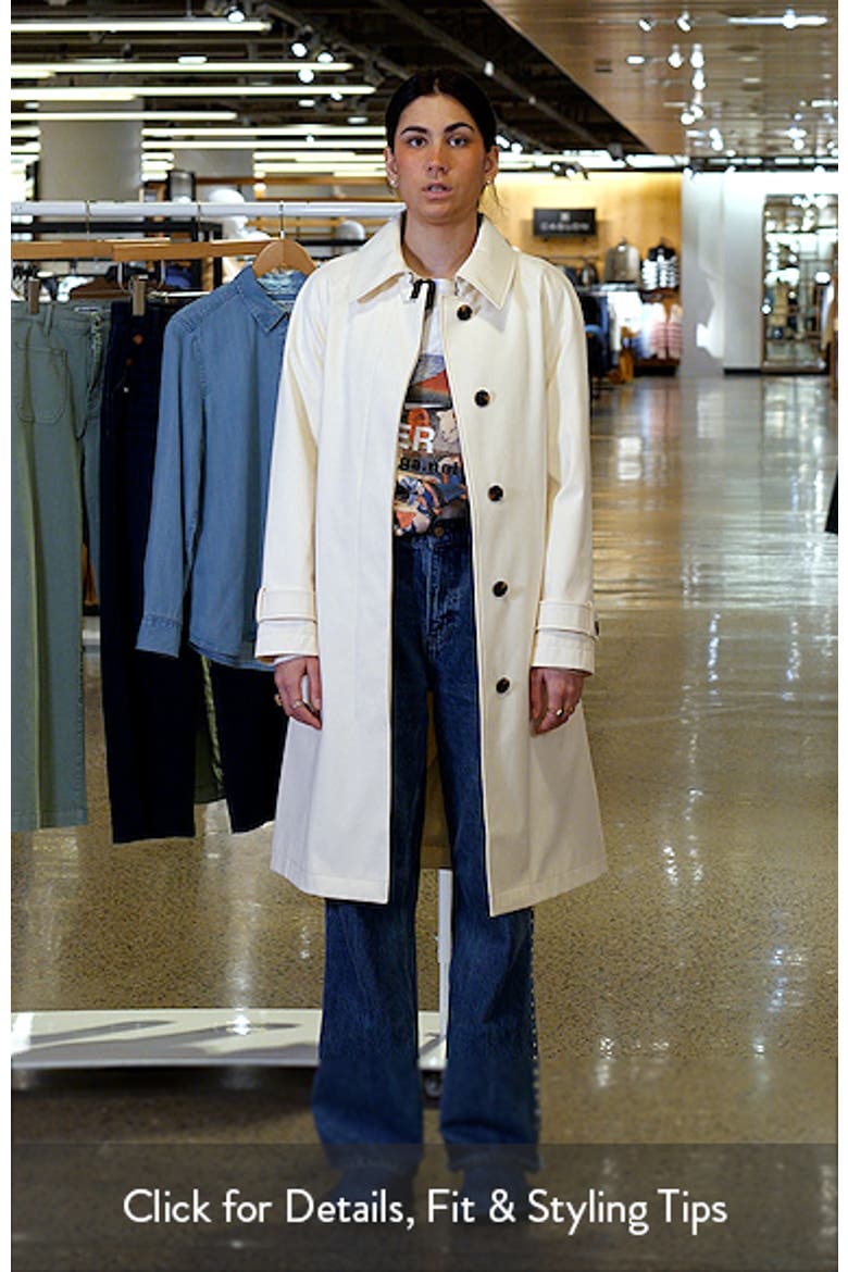 Water Resistant Belted Trench Coat video