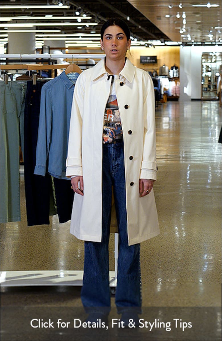 Water Resistant Belted Trench Coat, sales video thumbnail