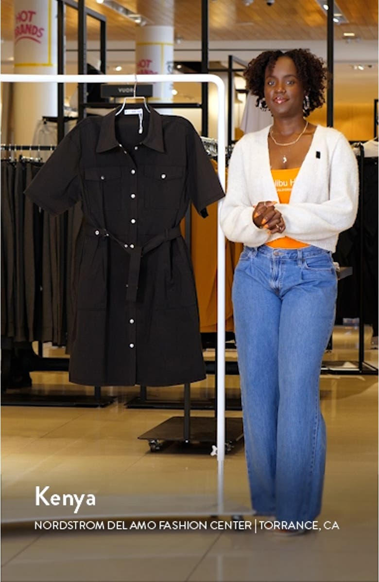 Belted Shirtdress, sales video thumbnail