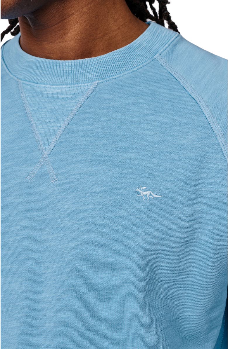 Aubin Garsdale Slub Crew Neck Sweatshirt, Alternate, color, Pale Blue