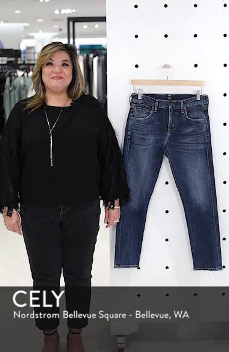 Elsa Crop Slim Jeans, sales video thumbnail