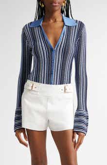 Ramy Brook Ivana Stripe Cardigan