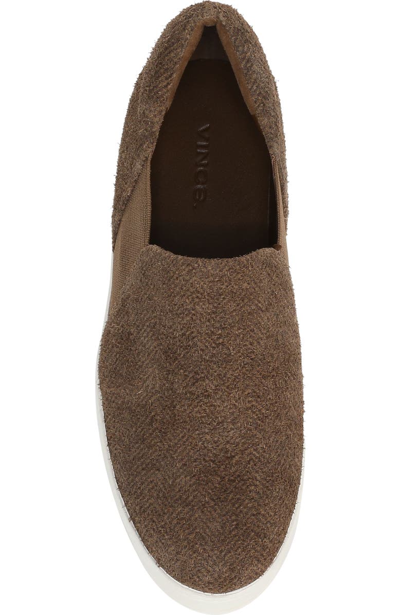 Vince Warren Platform Slip-On Sneaker, Alternate, color, Elm/ Truffle