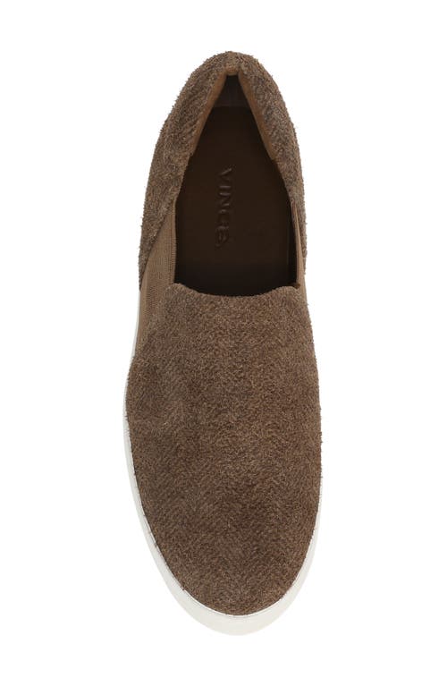 Vince Warren Platform Slip-on Sneaker In Brown